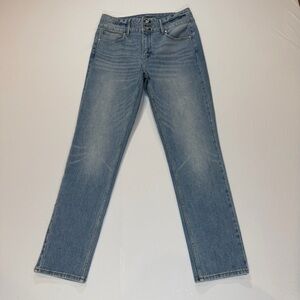 Extra High-Rise Double Waistband Slim Ankle Jeans | White House Black Market